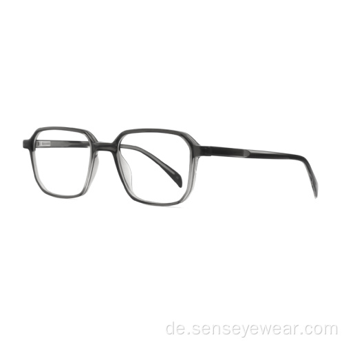 Mode Öko -Männer Acetat Designer Glasrahmen optisch